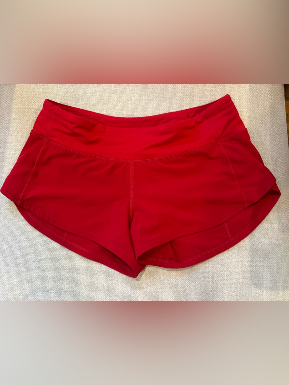 Lululemon Speed Up 2.5 Running Shorts red Size 4 W7AWYR